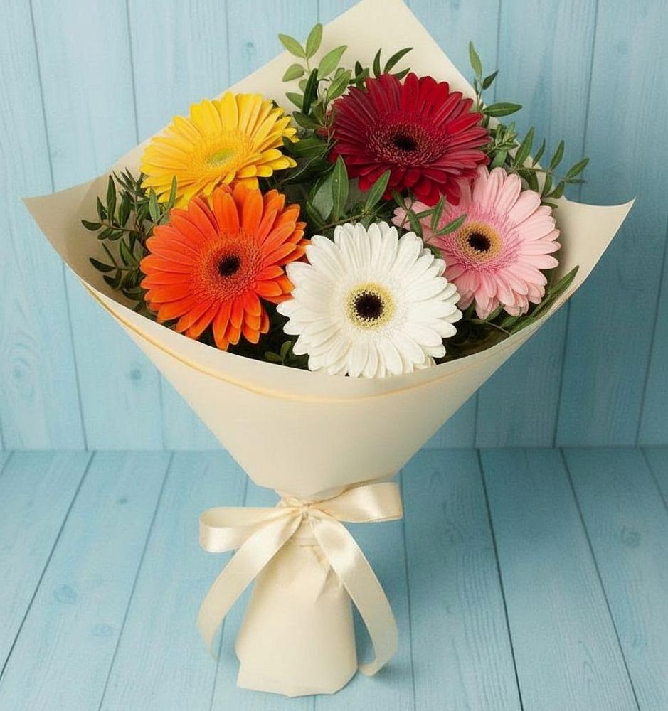 Букет цветов из: Герберы во Фрязево