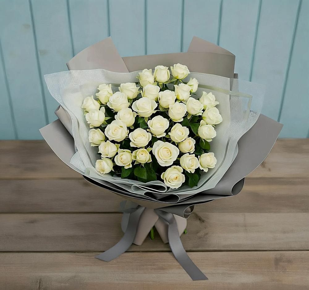 Букет Белоснежная нежность во Фрязево