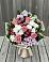 Букет цветов из: Альстромерии, Гвоздики, Розы и Хризантемы во Фрязево