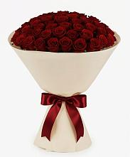 Букет 101 Бордовая роза Блэк Бакарра во Фрязево
