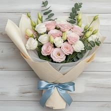 Букет цветов из:  Лизиантусы во Фрязево