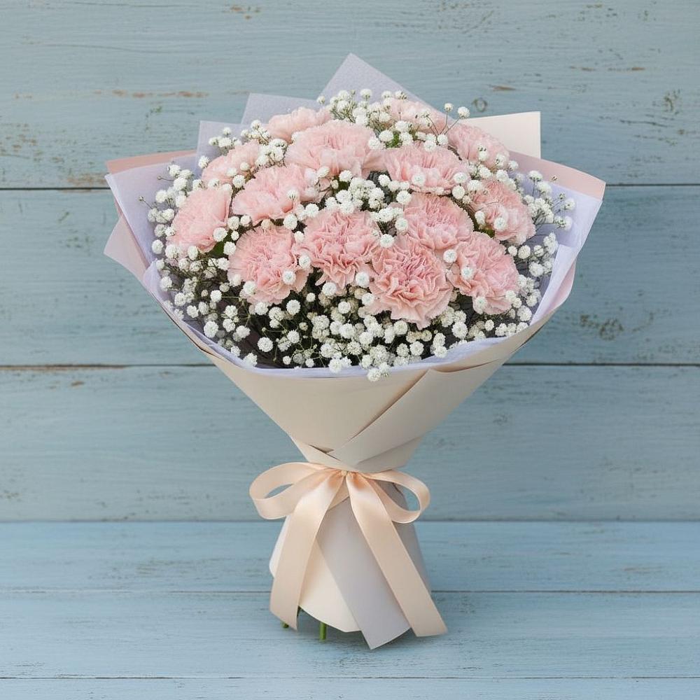 Букет цветов из: Гвоздики во Фрязево