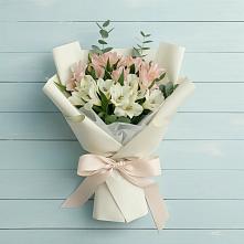 Букет цветов из:  Альстромерии во Фрязево