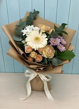 Букет цветов из:  Герберы и Хризантемы во Фрязево