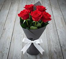 Букет 5 Красных роз Эдлесс Лав #REPLACE_PRED# Фрязево