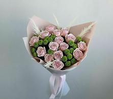 Букет цветов из:  Розы и Хризантемы #REPLACE_PRED# Фрязево