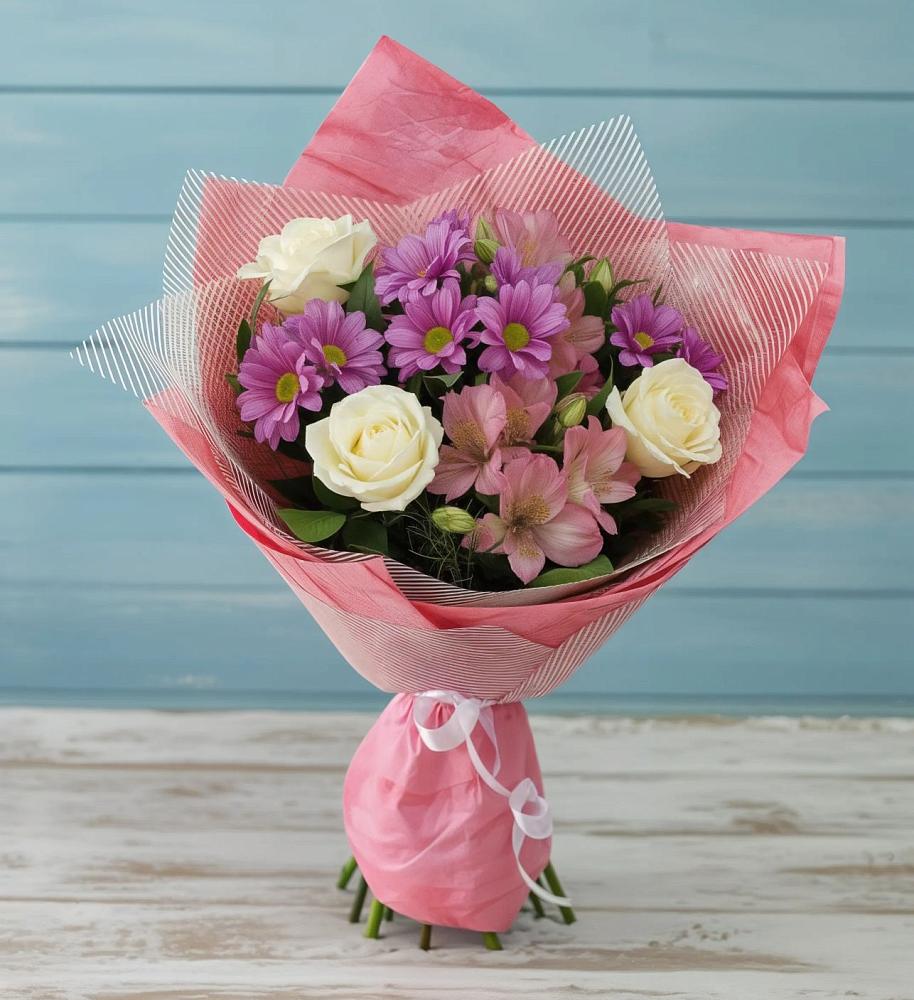 Букет цветов из: Герберы во Фрязево