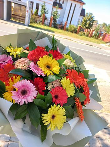 Букет цветов из: Герберы во Фрязево