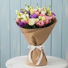 Букет цветов из:  Лизиантусы во Фрязево