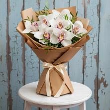 Букет цветов из:  Орхидеи и Розы во Фрязево